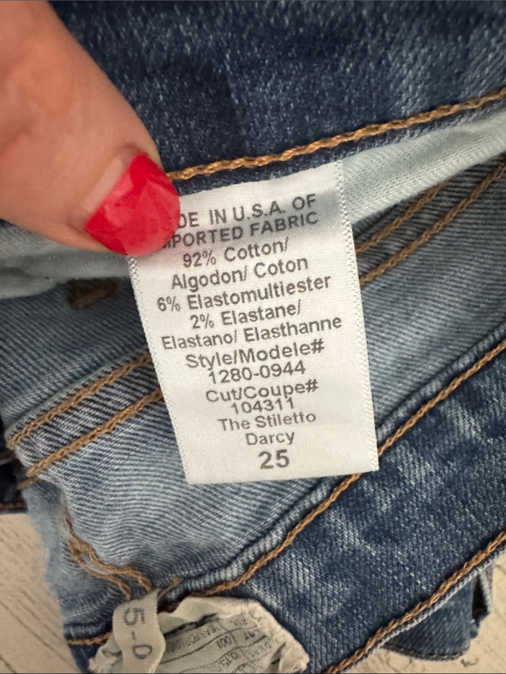Current Elliott Skinny Jeans Size 25 Bundle - Picture 11 of 11